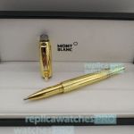 High Quality Copy Montblanc StarWalker Pen Yellow Barrel&Clip Rollerball Pen